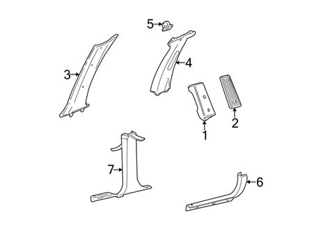 taurus a pillar trim repair